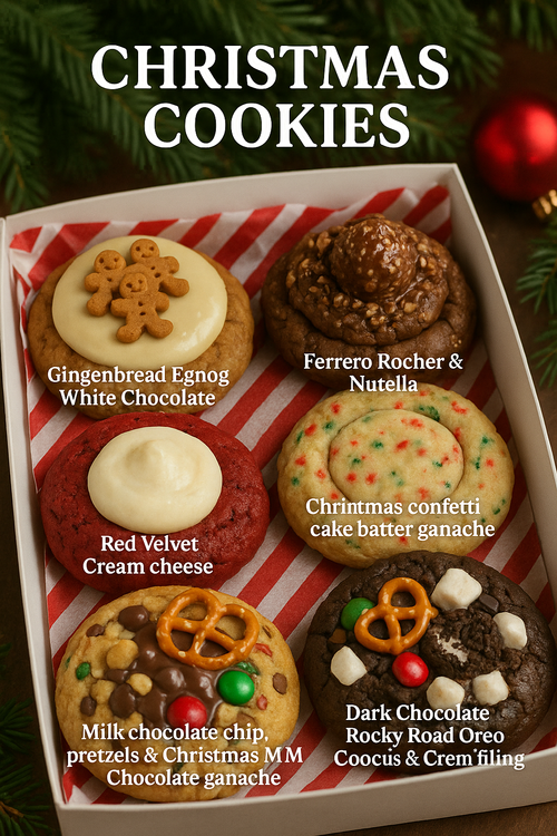 The Christmas Cookie Menu