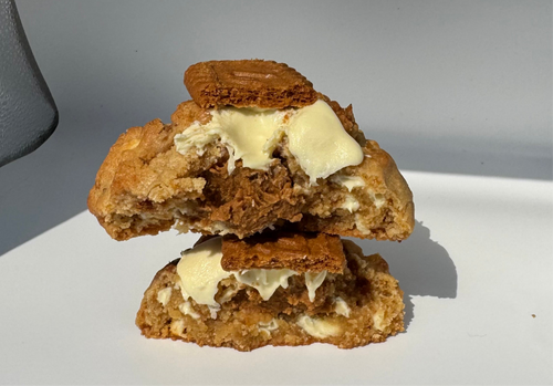 Biscoff & white chocolate